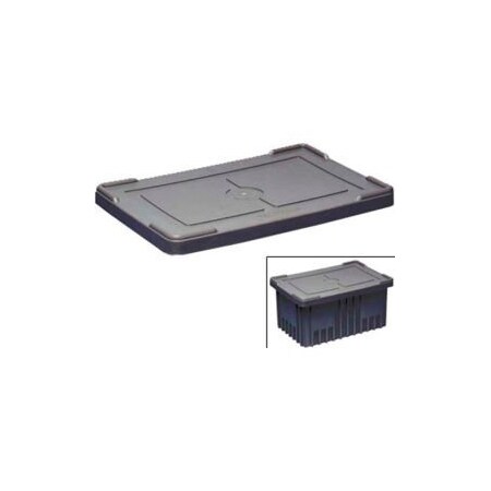 Lewisbins LEWISBins Snap-On Lids For Conductive Divider Boxes Fits DC3000 Series CDC3040XL